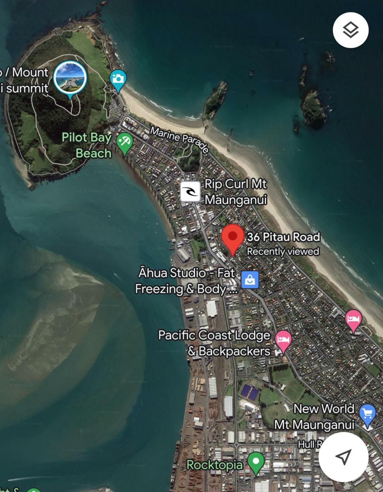 Downtown B&B Mount Maunganui Kültér fotó